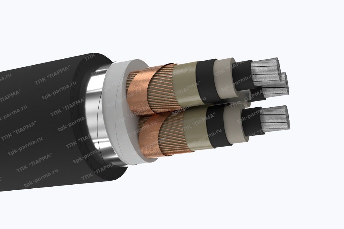 Кабель АПвБВнг(A)-LS 3х400/35 - 20кВ